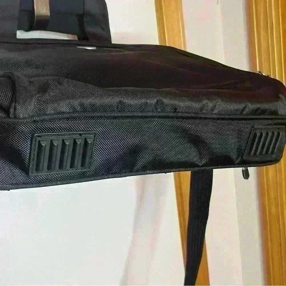 Dell Laptop Bag Black Multi‎ Compartment Adjustable Shoulder Strap Messenger Bag